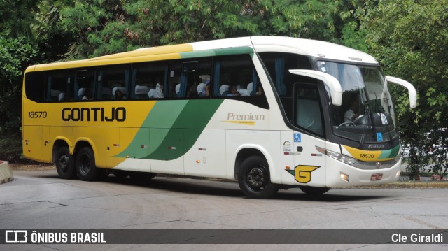 Empresa Gontijo de Transportes 18570 na cidade de São Paulo, São Paulo, Brasil, por Cle Giraldi. ID da foto: 12001496.