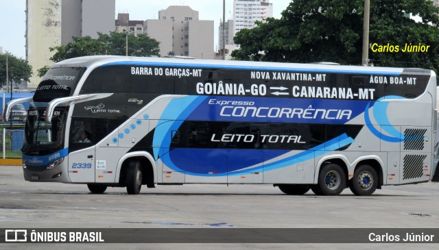 Expresso Concorrência 2339 na cidade de Goiânia, Goiás, Brasil, por Carlos Júnior. ID da foto: 12001482.