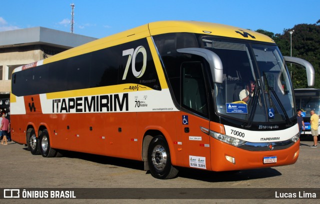 Viação Nova Itapemirim 70000 na cidade de Juiz de Fora, Minas Gerais, Brasil, por Lucas Lima. Número da foto: #12002615.