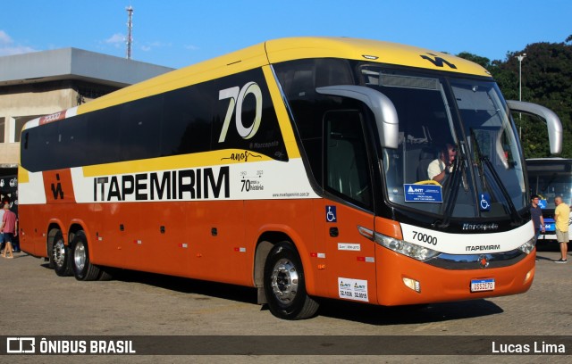 Viação Nova Itapemirim 70000 na cidade de Juiz de Fora, Minas Gerais, Brasil, por Lucas Lima. ID da foto: 12002615.