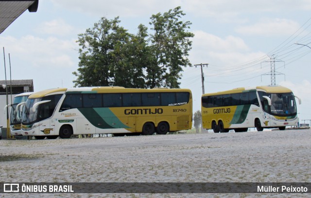 Empresa Gontijo de Transportes 18740 na cidade de Rio Largo, Alagoas, Brasil, por Müller Peixoto. ID da foto: 12000136.