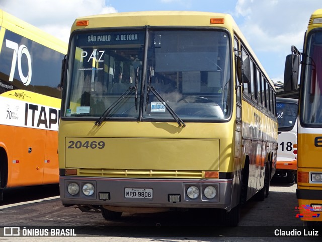 Associação de Preservação de Ônibus Clássicos 20469 na cidade de Juiz de Fora, Minas Gerais, Brasil, por Claudio Luiz. ID da foto: 12001984.