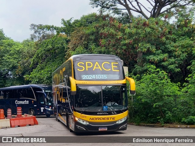Expresso Nordeste 5970 na cidade de São Paulo, São Paulo, Brasil, por Edinilson Henrique Ferreira. Número da foto: #12001138.
