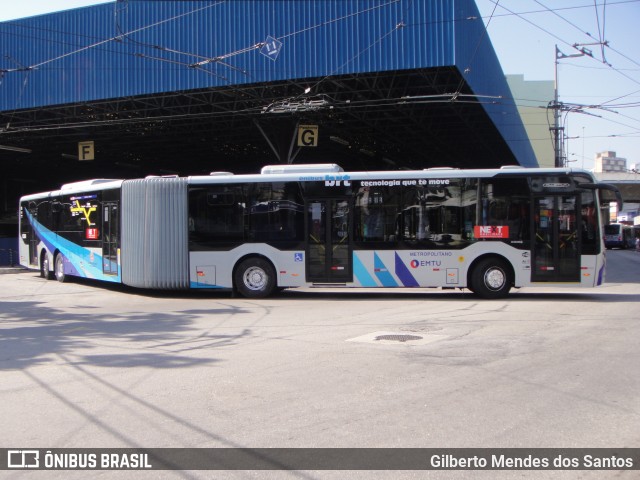 Next Mobilidade - ABC Sistema de Transporte 8360 na cidade de Santo André, São Paulo, Brasil, por Gilberto Mendes dos Santos. Número da foto: #12000074.