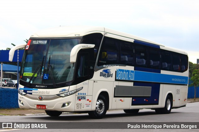 VIDA - Viação Danúbio Azul 19018 na cidade de São Paulo, São Paulo, Brasil, por Paulo Henrique Pereira Borges. Número da foto: #12002344.