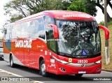 Viação Santa Cruz 28520 na cidade de Campinas, São Paulo, Brasil, por Julio Medeiros. Número da foto: #12001311.