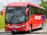 Viação Santa Cruz 28520 na cidade de Campinas, São Paulo, Brasil, por Julio Medeiros. Número da foto: #12001041.