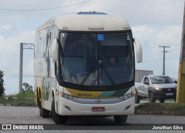 Empresa Gontijo de Transportes 18760 na cidade de Rio Largo, Alagoas, Brasil, por Jonathan Silva. ID da foto: 12003081.