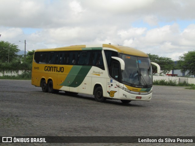 Empresa Gontijo de Transportes 19415 na cidade de Caruaru, Pernambuco, Brasil, por Lenilson da Silva Pessoa. ID da foto: 12004249.