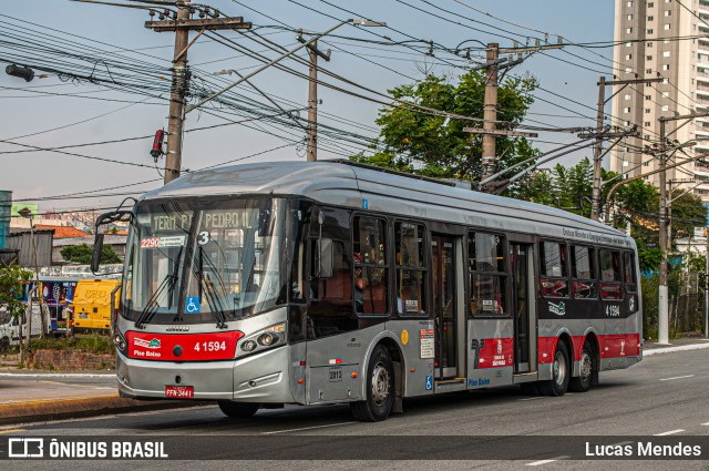 Himalaia Transportes > Ambiental Transportes Urbanos 4 1594 na cidade de São Paulo, São Paulo, Brasil, por Lucas Mendes. ID da foto: 12003408.