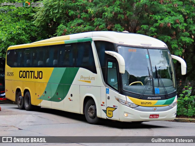 Empresa Gontijo de Transportes 18295 na cidade de São Paulo, São Paulo, Brasil, por Guilherme Estevan. Número da foto: #12004628.