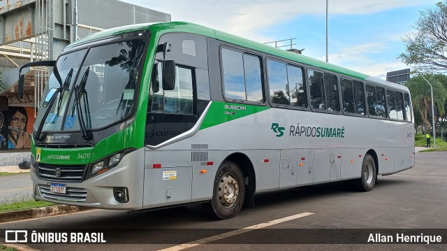 Rápido Sumaré 34011 na cidade de Paulínia, São Paulo, Brasil, por Allan Henrique. ID da foto: 12002975.