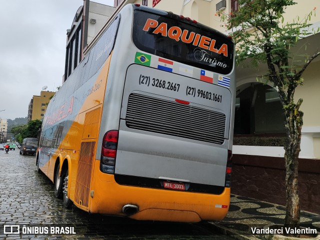 Paquiela Turismo 3003 na cidade de São Lourenço, Minas Gerais, Brasil, por Vanderci Valentim. Número da foto: #12004270.