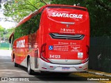 Viação Santa Cruz 34123 na cidade de São Paulo, São Paulo, Brasil, por Guilherme Estevan. Número da foto: #12004810.