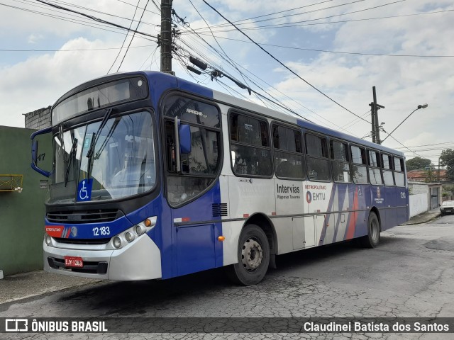 Auto Viação Bragança Metropolitana > Viação Raposo Tavares 12.183 na cidade de Embu-Guaçu, São Paulo, Brasil, por Claudinei Batista dos Santos. ID da foto: 12006272.