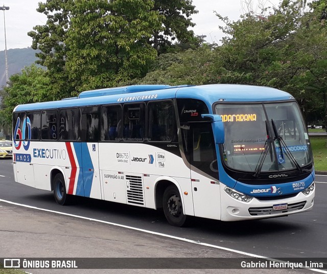 Auto Viação Jabour D86755 na cidade de Rio de Janeiro, Rio de Janeiro, Brasil, por Gabriel Henrique Lima. Número da foto: #12006337.