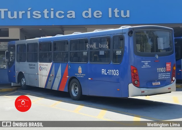 Rápido Campinas RL-11103 na cidade de Itu, São Paulo, Brasil, por Wellington Lima. Número da foto: #12004957.