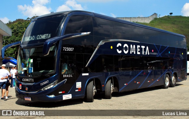 Viação Cometa 723007 na cidade de Juiz de Fora, Minas Gerais, Brasil, por Lucas Lima. Número da foto: #12006657.