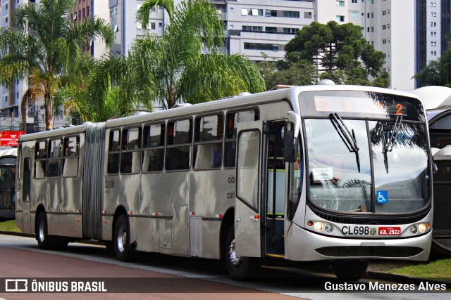 Auto Viação Santo Antônio CL698 na cidade de Curitiba, Paraná, Brasil, por Gustavo Menezes Alves. Número da foto: #12006789.