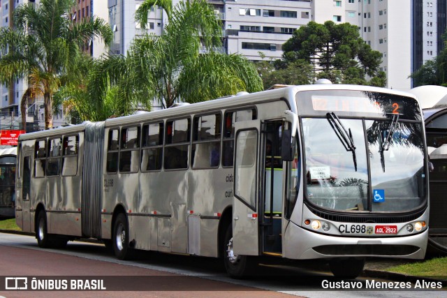 Auto Viação Santo Antônio CL698 na cidade de Curitiba, Paraná, Brasil, por Gustavo Menezes Alves. ID da foto: 12006789.