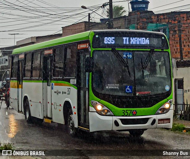 Rodoviária Caxangá 357 na cidade de Olinda, Pernambuco, Brasil, por Shanny Bus. Número da foto: #12005123.