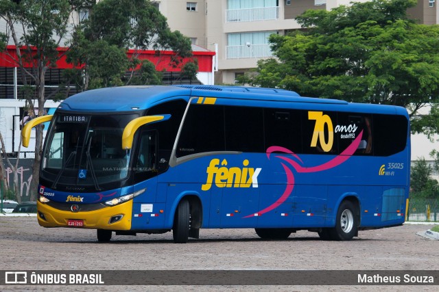 Rápido Expresso Fênix Viação 35025 na cidade de Jundiaí, São Paulo, Brasil, por Matheus Souza. Número da foto: #12064985.