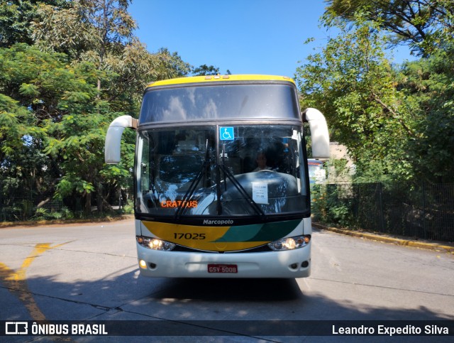 Empresa Gontijo de Transportes 17025 na cidade de São Paulo, São Paulo, Brasil, por Leandro Expedito Silva. Número da foto: #12064276.