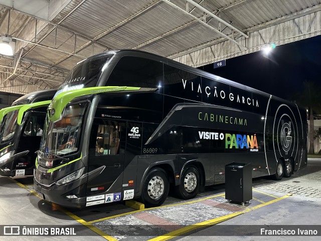 Viação Garcia 86009 na cidade de Balneário Camboriú, Santa Catarina, Brasil, por Francisco Ivano. Número da foto: #12065535.
