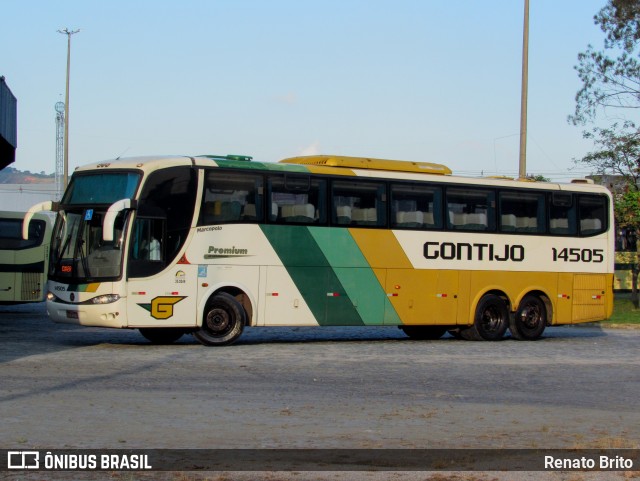 Empresa Gontijo de Transportes 14505 na cidade de Juiz de Fora, Minas Gerais, Brasil, por Renato Brito. Número da foto: #12063930.