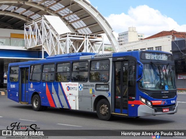 Transportes Capellini 19.186 na cidade de Americana, São Paulo, Brasil, por Henrique Alves de Paula Silva. Número da foto: #12065503.