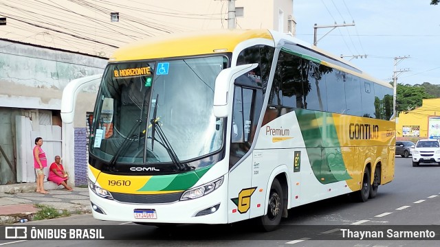 Empresa Gontijo de Transportes 19610 na cidade de Serra, Espírito Santo, Brasil, por Thaynan Sarmento. Número da foto: #12063368.