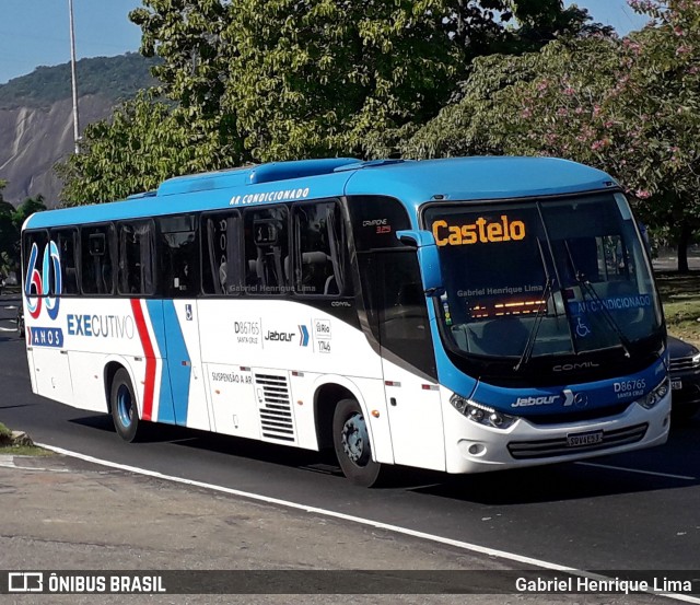 Auto Viação Jabour D86765 na cidade de Rio de Janeiro, Rio de Janeiro, Brasil, por Gabriel Henrique Lima. Número da foto: #12063982.