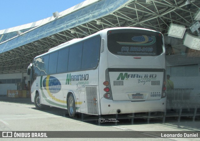 Marinho Transporte e Turismo 0000 na cidade de Rio de Janeiro, Rio de Janeiro, Brasil, por Leonardo Daniel. Número da foto: #12064900.