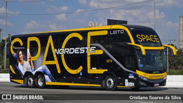 Expresso Nordeste 6076 na cidade de São Paulo, São Paulo, Brasil, por Cristiano Soares da Silva. Número da foto: #12065463.