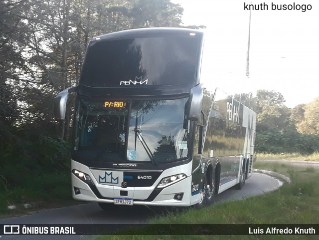 Empresa de Ônibus Nossa Senhora da Penha 64010 na cidade de Pelotas, Rio Grande do Sul, Brasil, por Luis Alfredo Knuth. Número da foto: #12063434.