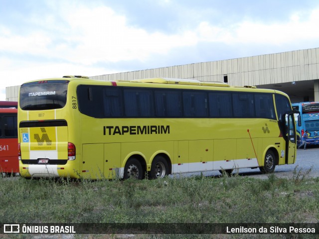 Viação Itapemirim 8817 na cidade de Caruaru, Pernambuco, Brasil, por Lenilson da Silva Pessoa. Número da foto: #12065700.