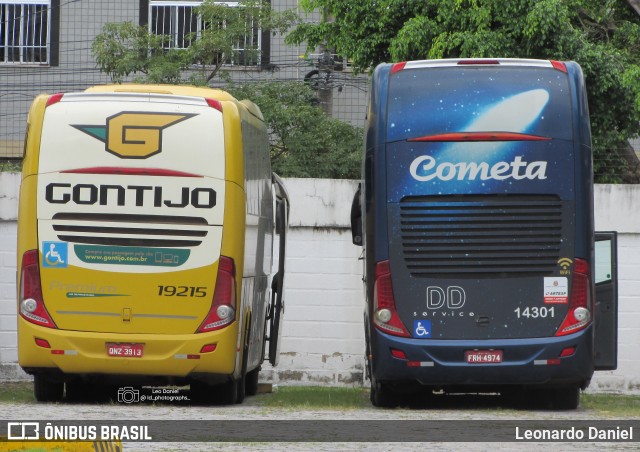 Empresa Gontijo de Transportes 19215 na cidade de Juiz de Fora, Minas Gerais, Brasil, por Leonardo Daniel. Número da foto: #12064789.