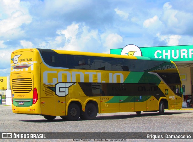 Empresa Gontijo de Transportes 23000 na cidade de Eunápolis, Bahia, Brasil, por Eriques  Damasceno. Número da foto: #12085545.