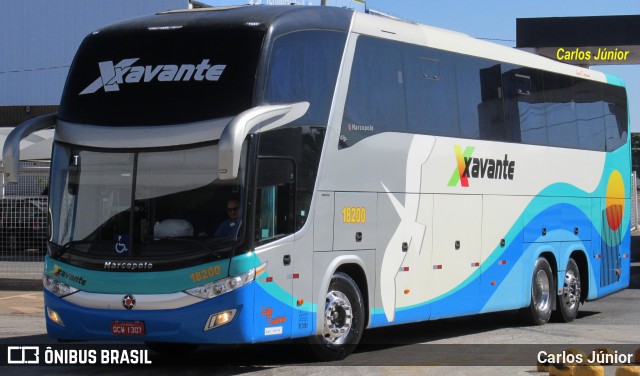 Viação Xavante 18200 na cidade de Goiânia, Goiás, Brasil, por Carlos Júnior. Número da foto: #12085038.