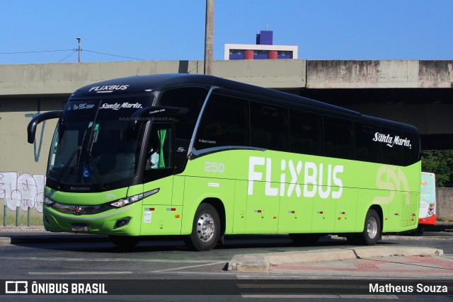 Santa Maria Fretamento e Turismo > Transportes Santa Maria(SP) 250 na cidade de Belo Horizonte, Minas Gerais, Brasil, por Matheus Souza. Número da foto: #12086814.