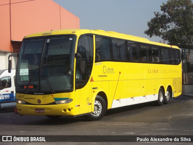 Viação Itapemirim 8819 na cidade de Rio de Janeiro, Rio de Janeiro, Brasil, por Paulo Alexandre da Silva. Número da foto: #12086800.