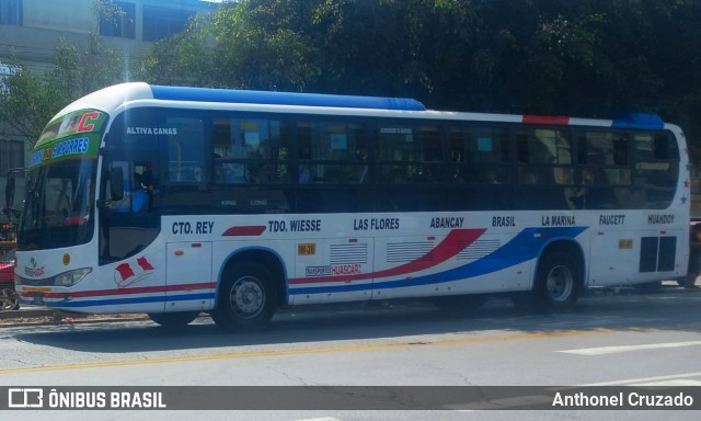Transportes Huáscar S.A. 2366 na cidade de Breña, Lima, Lima Metropolitana, Peru, por Anthonel Cruzado. Número da foto: #12087062.