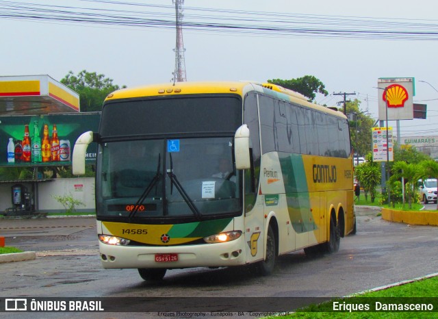 Empresa Gontijo de Transportes 14585 na cidade de Eunápolis, Bahia, Brasil, por Eriques  Damasceno. Número da foto: #12085554.