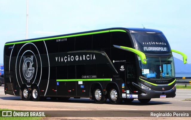 Viação Garcia 96040 na cidade de Florianópolis, Santa Catarina, Brasil, por Reginaldo Pereira. Número da foto: #12086733.