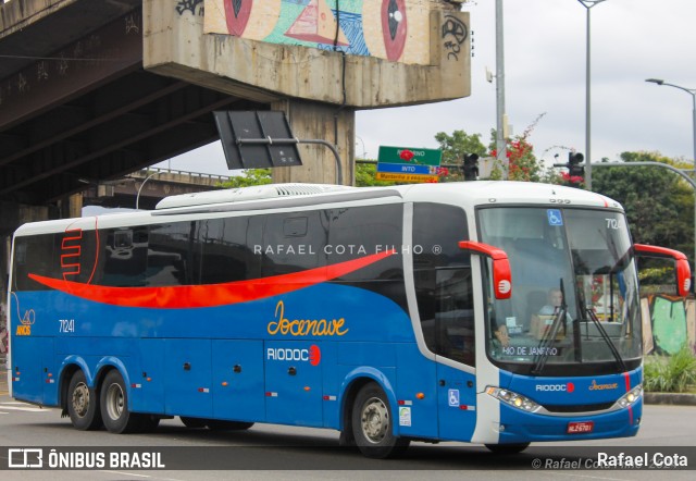 Viação Riodoce 71241 na cidade de Rio de Janeiro, Rio de Janeiro, Brasil, por Rafael Cota. Número da foto: #12085669.