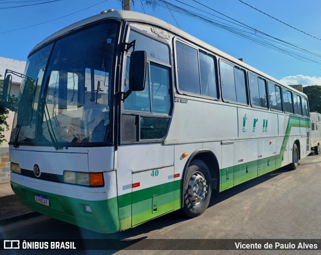 TRU Transportes e Turismo 40 na cidade de Itaúna, Minas Gerais, Brasil, por Vicente de Paulo Alves. Número da foto: #12085675.