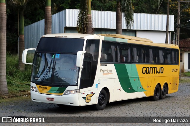 Empresa Gontijo de Transportes 12680 na cidade de Manhuaçu, Minas Gerais, Brasil, por Rodrigo Barraza. Número da foto: #12086021.