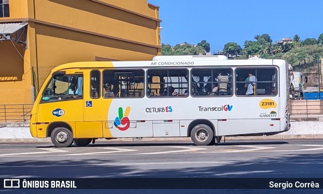 Viação Grande Vitória 23181 na cidade de Vitória, Espírito Santo, Brasil, por Sergio Corrêa. Número da foto: #12085632.