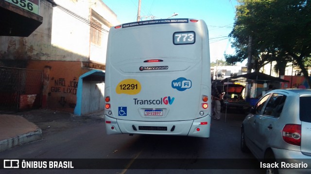 Viação Praia Sol 12291 na cidade de Cariacica, Espírito Santo, Brasil, por Isack Rosario. Número da foto: #12085386.