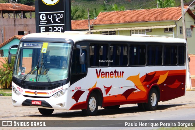 Venetur Turismo 2560 na cidade de Itajubá, Minas Gerais, Brasil, por Paulo Henrique Pereira Borges. Número da foto: #12086577.